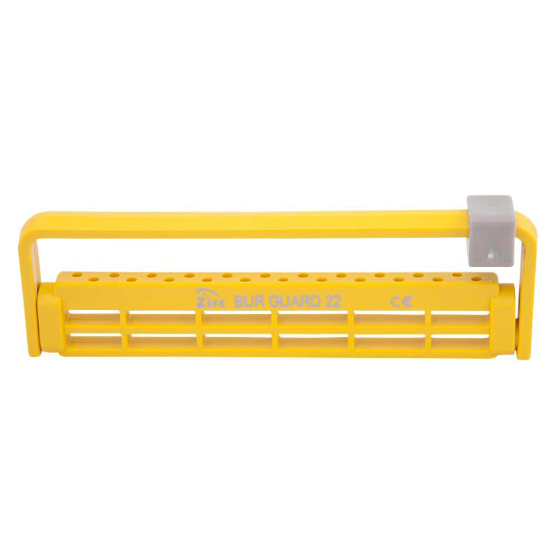 Steri-Bur Guard Bur Block 22 Hole Yellow Ea product image