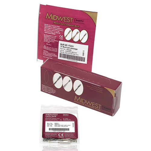 Midwest Operative Carbide Burs 2 FGSS 100/Pk thumbnail 3