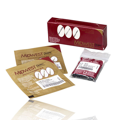 Midwest Surgical Carbide Burs 1558 Straight Dome CC FGOS- 2/Pack 388660 ***disco product image