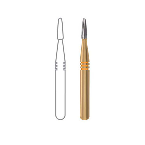 Carbide Bur Trimming & Finishing Friction Grip 7801 10/Pk thumbnail 9