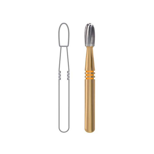 Carbide Bur Trimming & Finishing Friction Grip 7406 10/Pk thumbnail 9