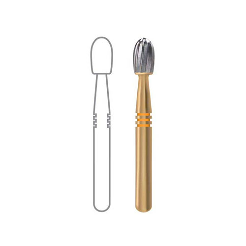 Carbide Bur Trimming & Finishing Friction Grip 7408 10/Pk thumbnail 9