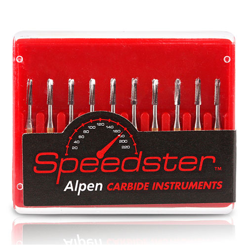 Alpen Carbide Bur Standard Friction Grip Short Shank 245 10/Pk thumbnail 2