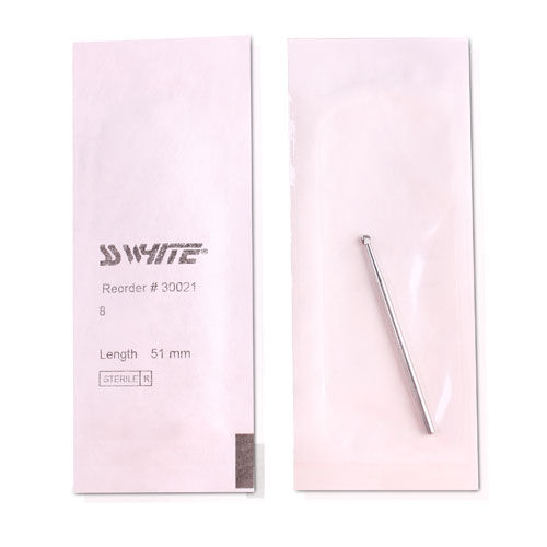 Sterile Oral Surgery Carbide Burs, FGOS, Shank 2, Round, # 8, 2.3 mm, 10/Pk, 30021 thumbnail 4