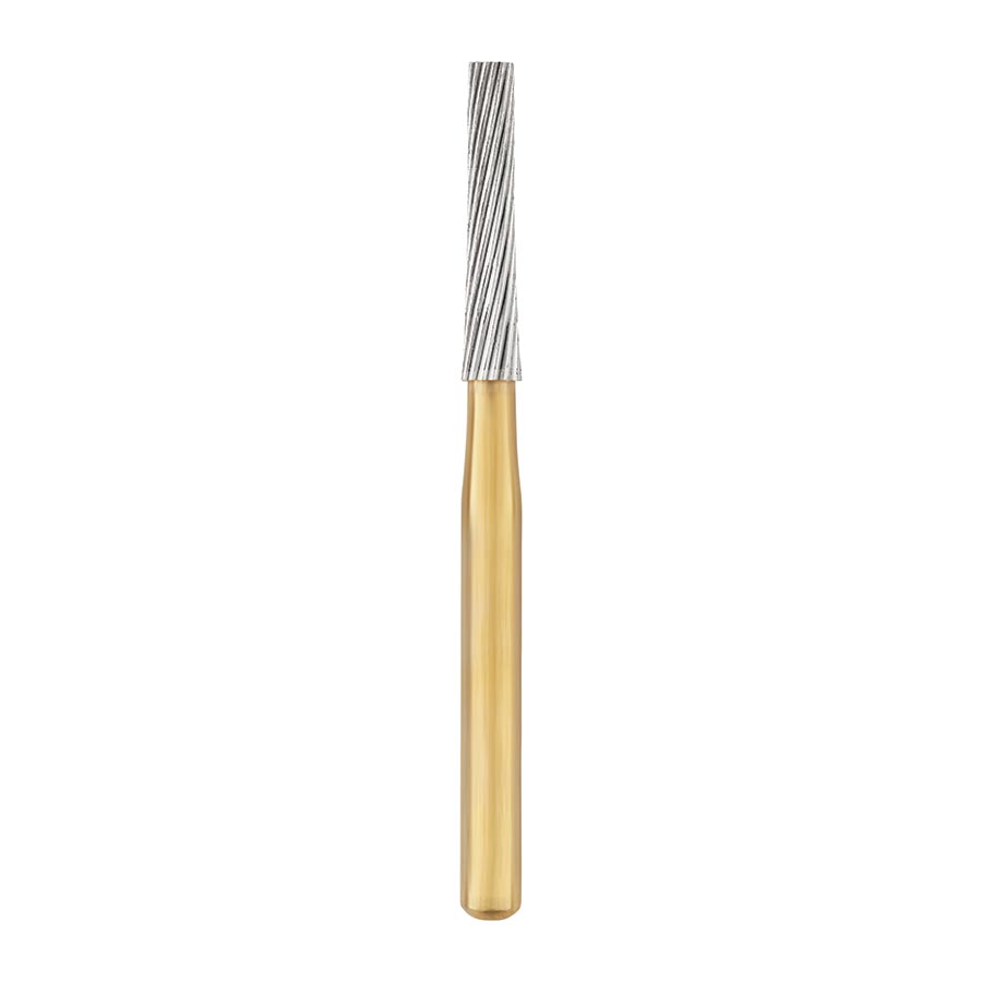 12-Blade Trimming &amp; Finishing Carbide Burs, FG, Flat End Taper, # 8375G, 5/Pk, 15376-5 product image