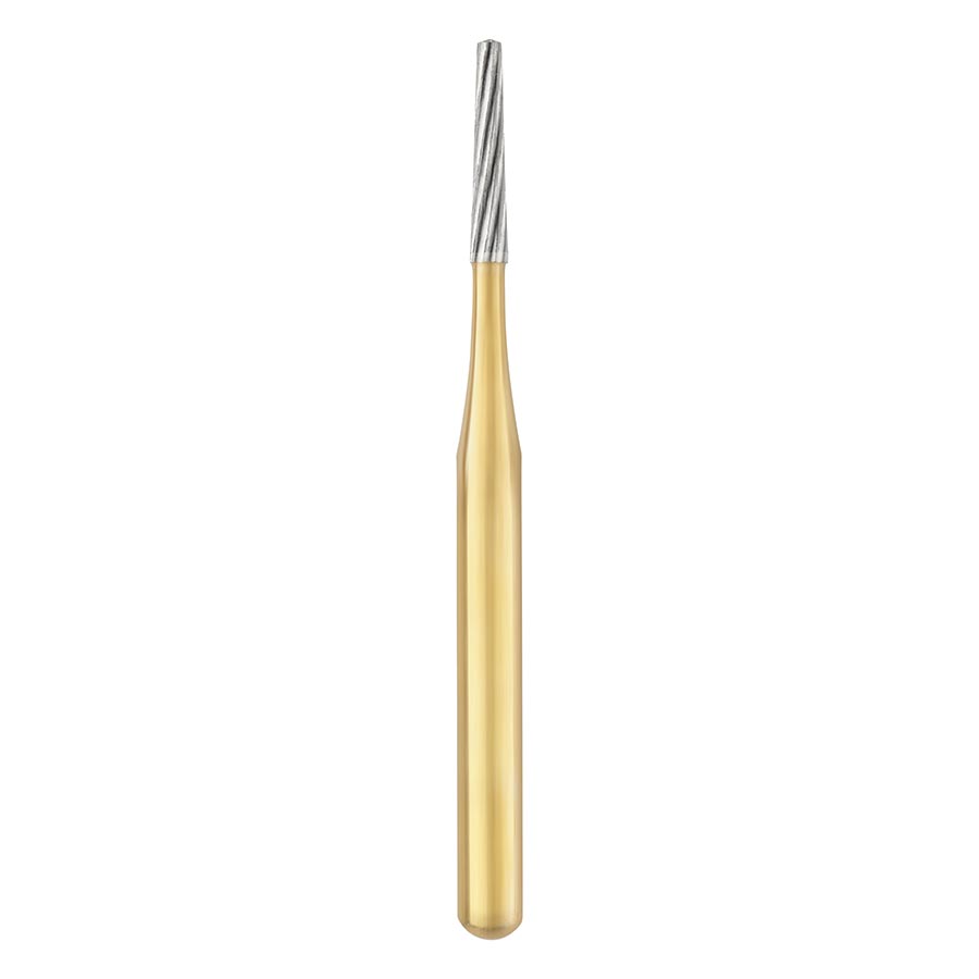 12-Blade Trimming &amp; Finishing Carbide Burs, FG, Flat End Taper, # 7702, 5/Pk, 15702-5 thumbnail 4