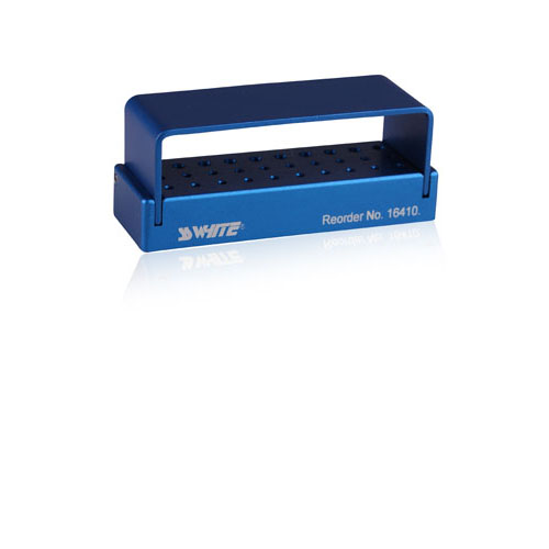 Universal Bur Block, 30-Hole, 20 FG/10 RA Blue, 1/Pk, 16410 thumbnail 3