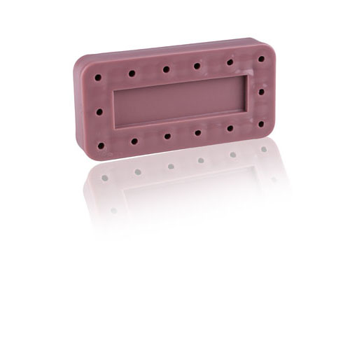Magnetic Bur Block, 14 Burs Capacity, Rectangular, Mauve, 1/Pk, 400BR-10 thumbnail 2