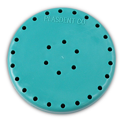 Bur Block Teal Large Round 28 Hole 400BL14 thumbnail 2