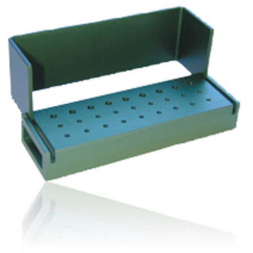 Bur Block Aluminum 27 Hole Green Swivel Top Ea thumbnail 4