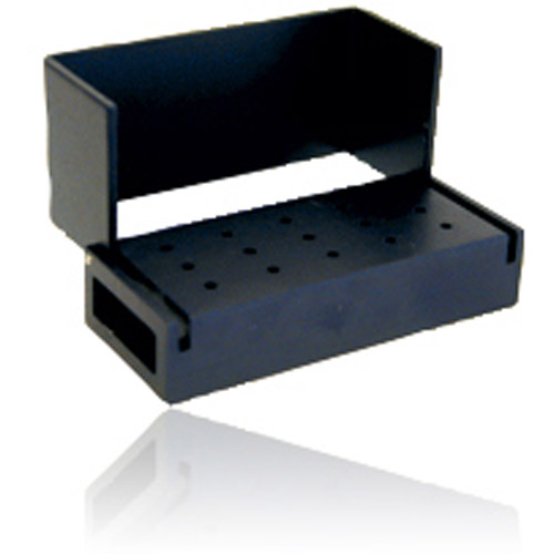 Aluminum Bur Block, FG, 15 Holes, Black, 1/Pk, AB300-1B thumbnail 4