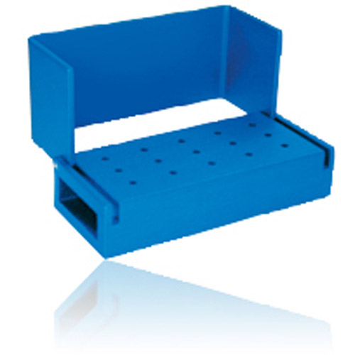 Aluminum Bur Block, FG, 15 Holes, Blue, 1/Pk, AB300-1U thumbnail 5