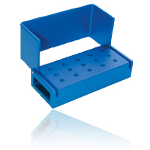 Bur Block Aluminum 15 Hole Blue EA thumbnail 4