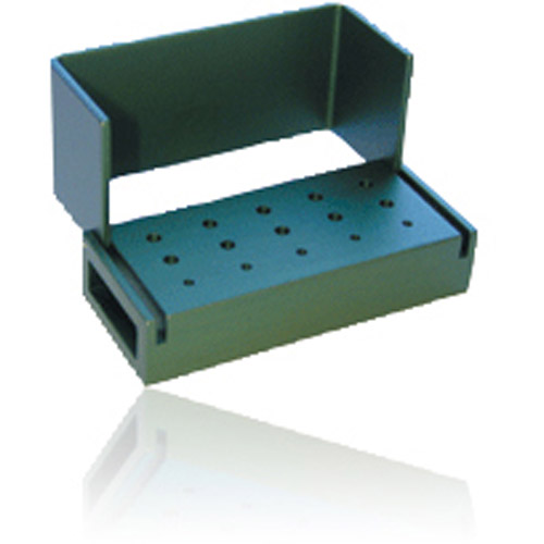 Bur Block Aluminum 15 Hole Green Ea thumbnail 3