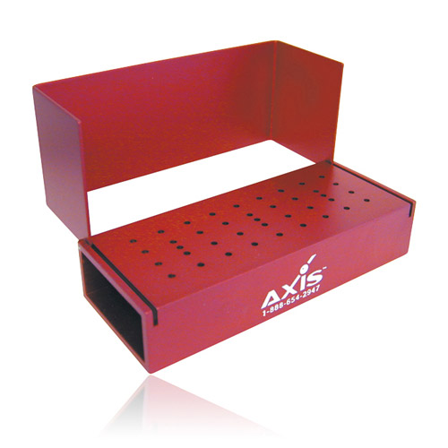 Bur Block Disc Defender Aluminum 39 Hole Red Swivel Top Ea thumbnail 4