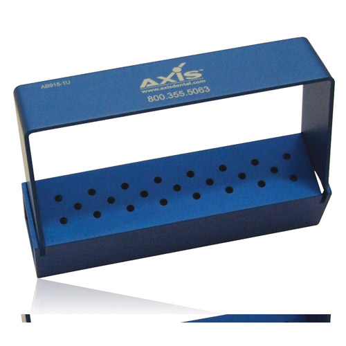 Bur Block Aluminum 23 Hole Blue Ea thumbnail 2