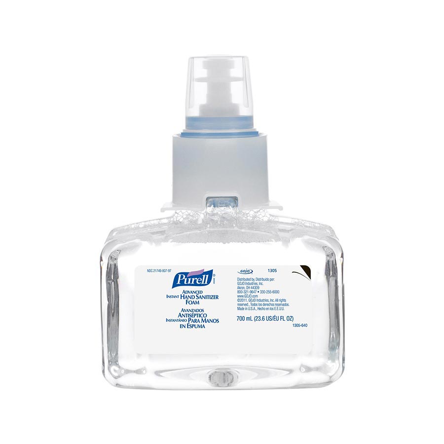 ***discontinued***Purell LTX-7 Advanced Instant Hand Sanitizer Foam 700ml/3pack 1305-03 product image