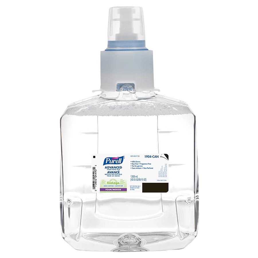 Purell Advanced Foam Sanitizer 1200 mL Refill Bottle 2/Ca thumbnail 23