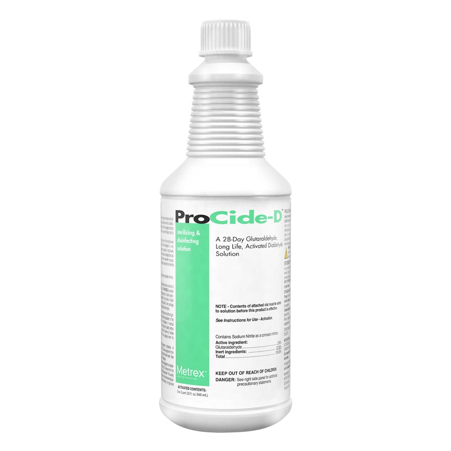 ProCide-D High Level Disinfectant 2.5% Glutaraldehyde 4 Quart 32 Oz thumbnail 9