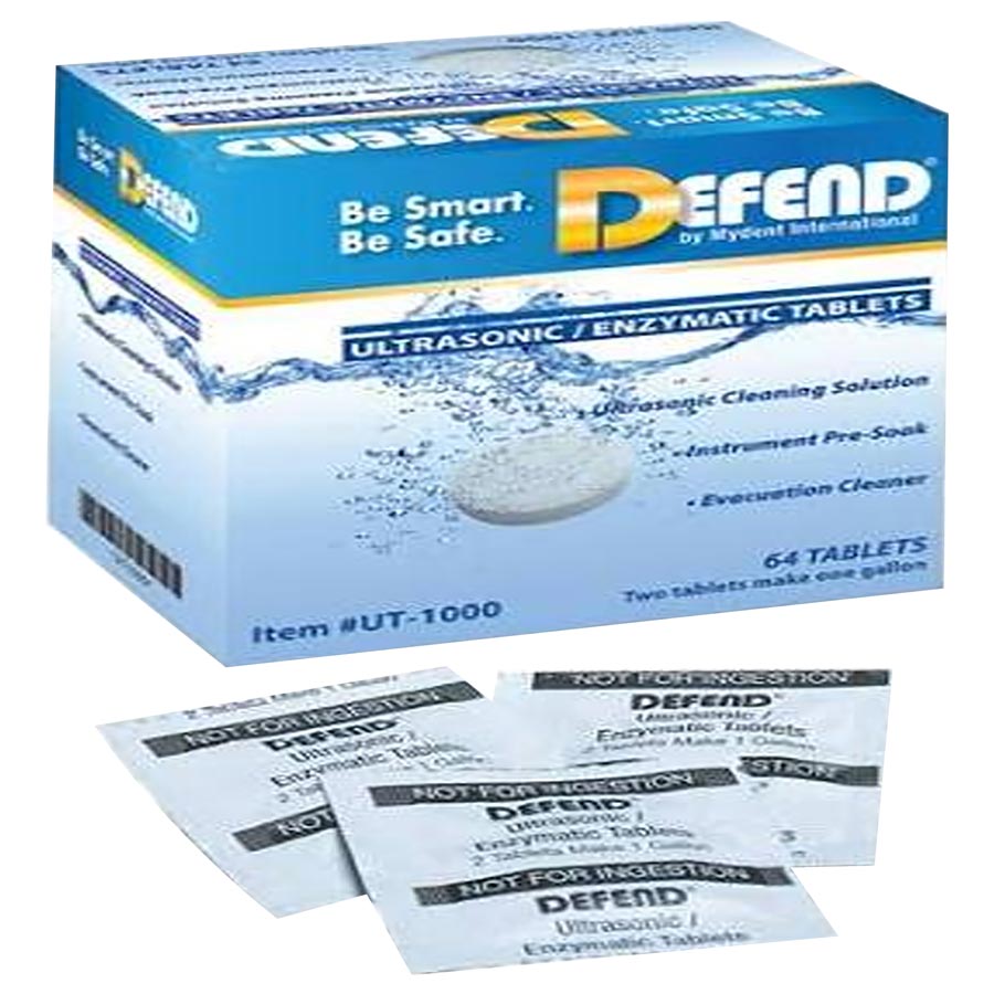 Defend Ultrasonic Cleaning Tabs, 64/Pk, UT1000 thumbnail 2