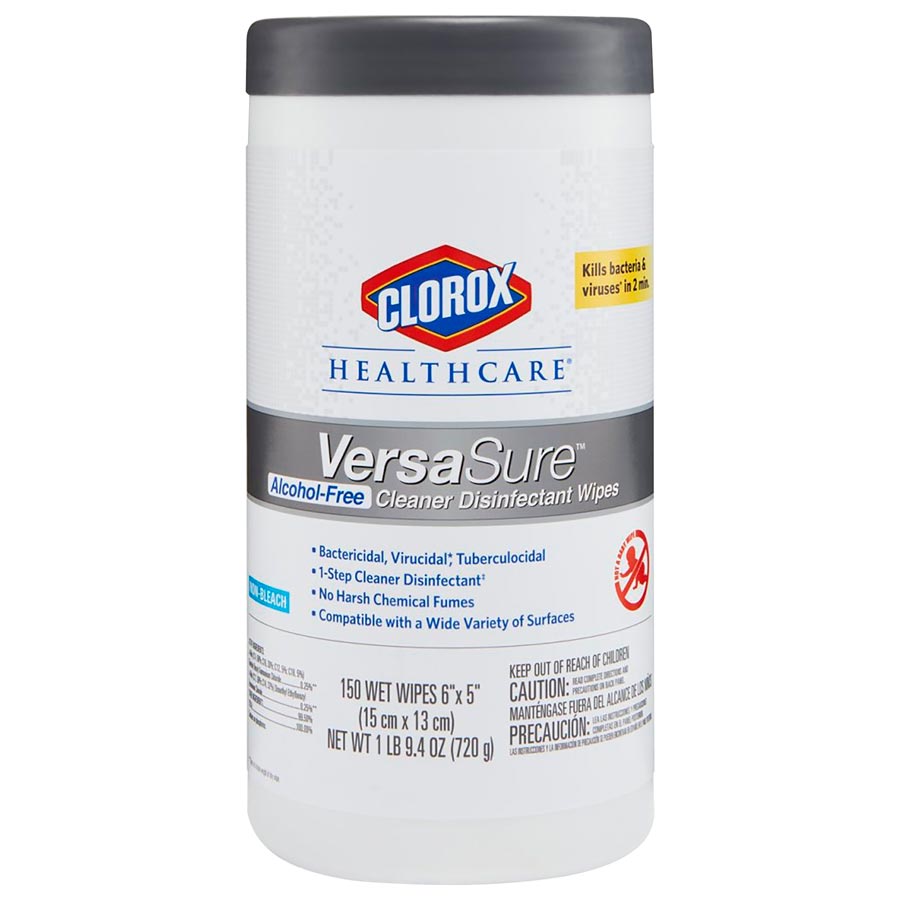 Clorox Versasure Alcohol Free Surface Wipes 6" x 5",  150/Can 31758 thumbnail 21