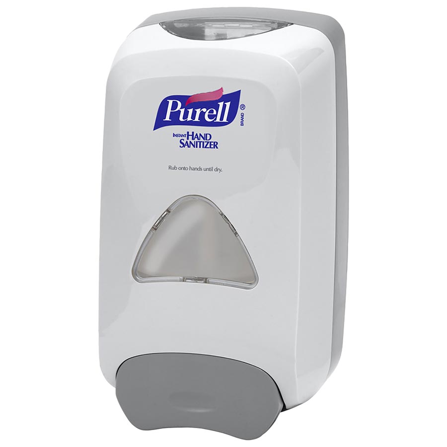 Purell Dispenser Dispenser Push Style White / Gray 1250 mL 6/Ca thumbnail 2