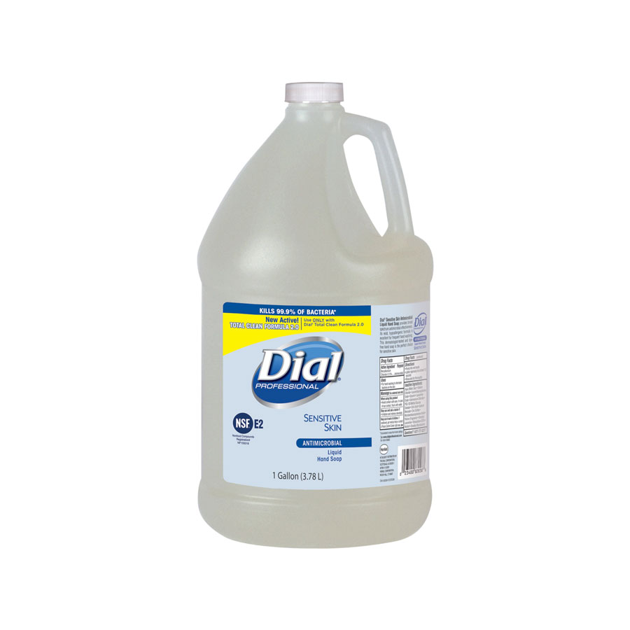 Liquid Dial® Antimicrobial Hand Soap for Sensitive Skin Light Floral Scent Gallon Refill thumbnail 7