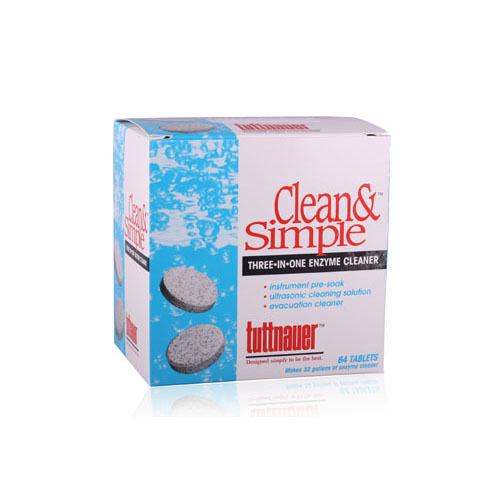 Clean and Simple Ultrasonic Cleaning Tablets, 64/Pk, CS0064 product image