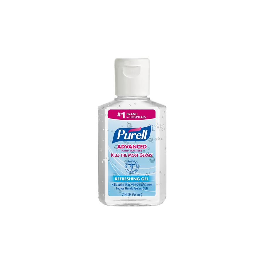 Purell Advantage Liquid Sanitizer 2 oz Bottle 24/Ca image