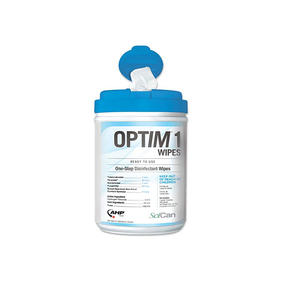Optim 1 Surface Wipe Cleaner & Disinfectant X-Large Canister 60/Cn thumbnail 9