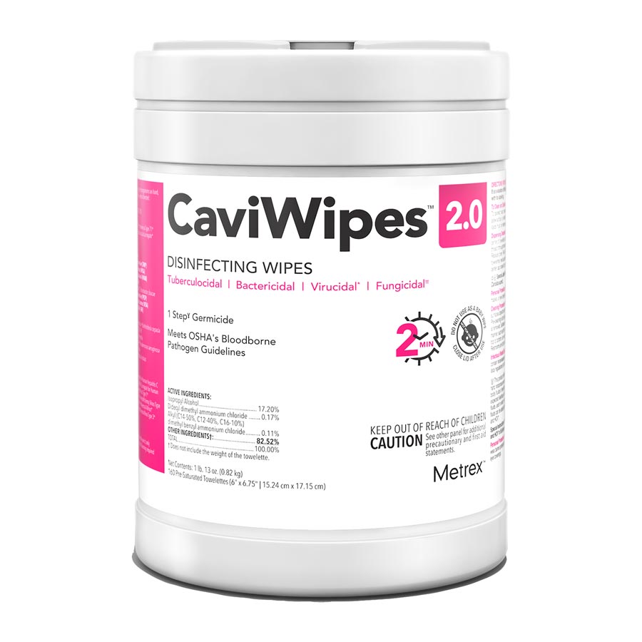 CaviWipes 2.0 Towelettes Disinfect Large 160/Cn thumbnail 8