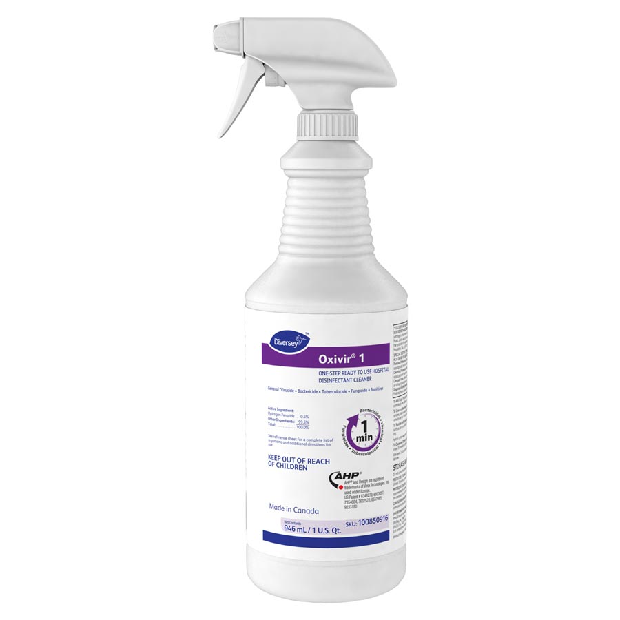 Oxivir 1 Surface Disinfectant Spray Bottle Fragrance Free 32 oz 32oz/Bt thumbnail 8