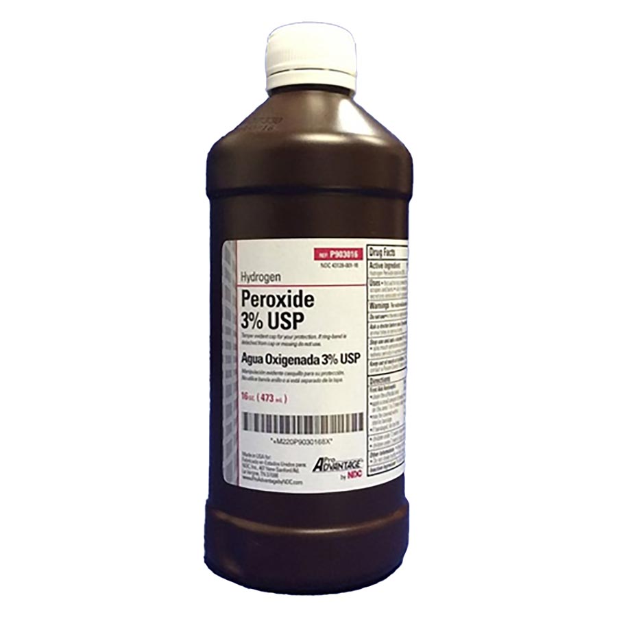 ***discontinued use 76-1116***Hydrogen Peroxide 3% 16oz P903016 thumbnail 2