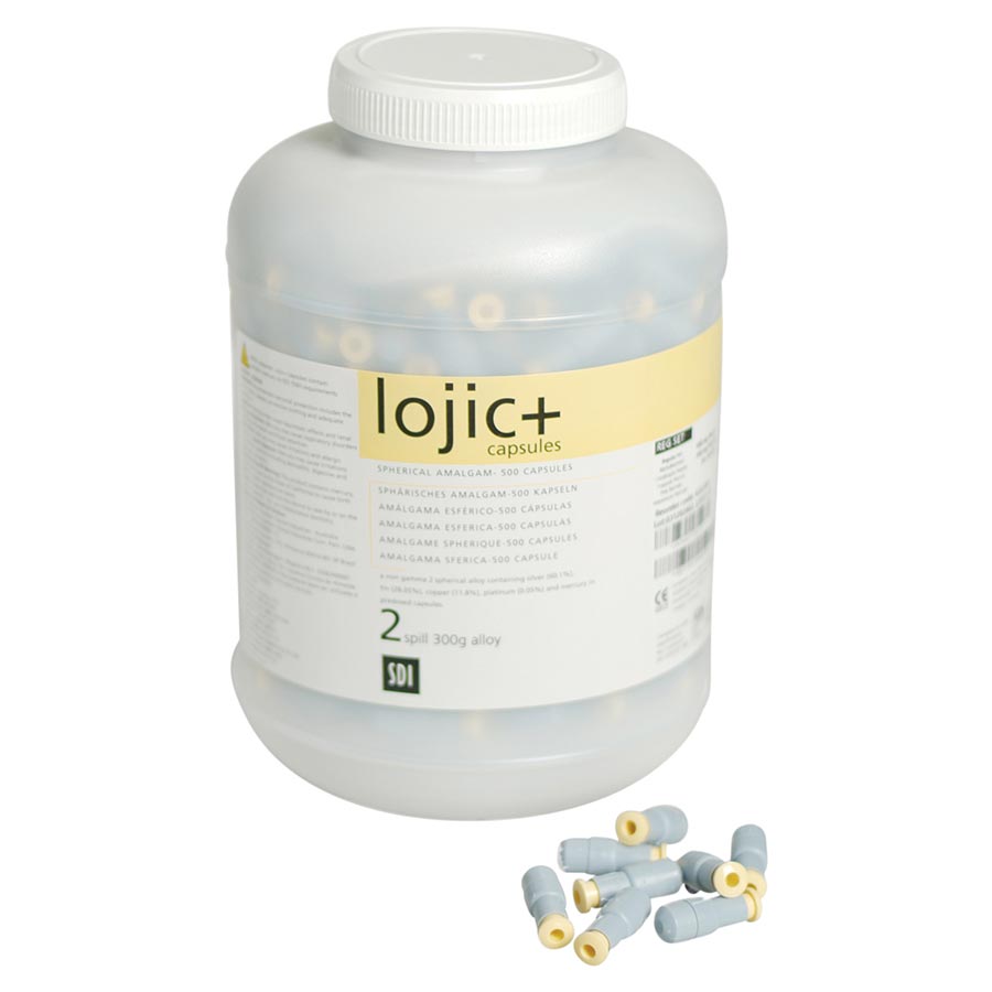 Lojic+ Alloy Capsules Double Spill Fast Set 500/Jr thumbnail 4