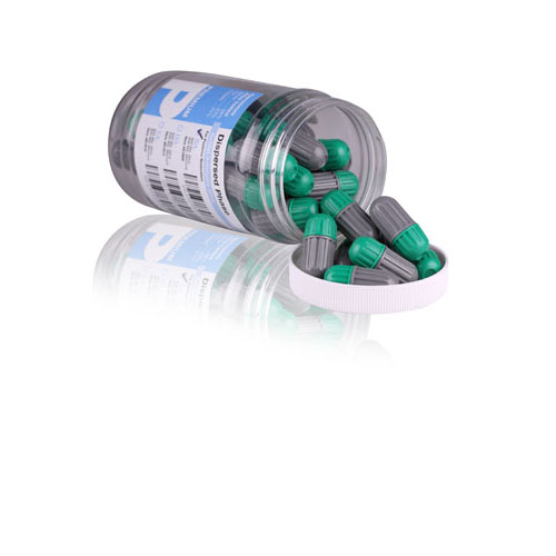 Zenith Premium Dispersed Phase Amalgam Alloy Single-Spill Capsules Regular Set Jar of 50 - Zenith Premium Dispersed Phase Amalgam Alloy Single-Spill Capsules Regular Set Jar of 50 - Image 1