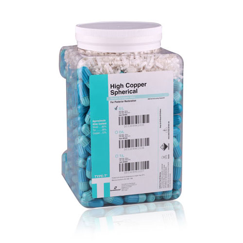 Type-T Alloy Capsules Single Spill Fast Set 500/Jr thumbnail 3