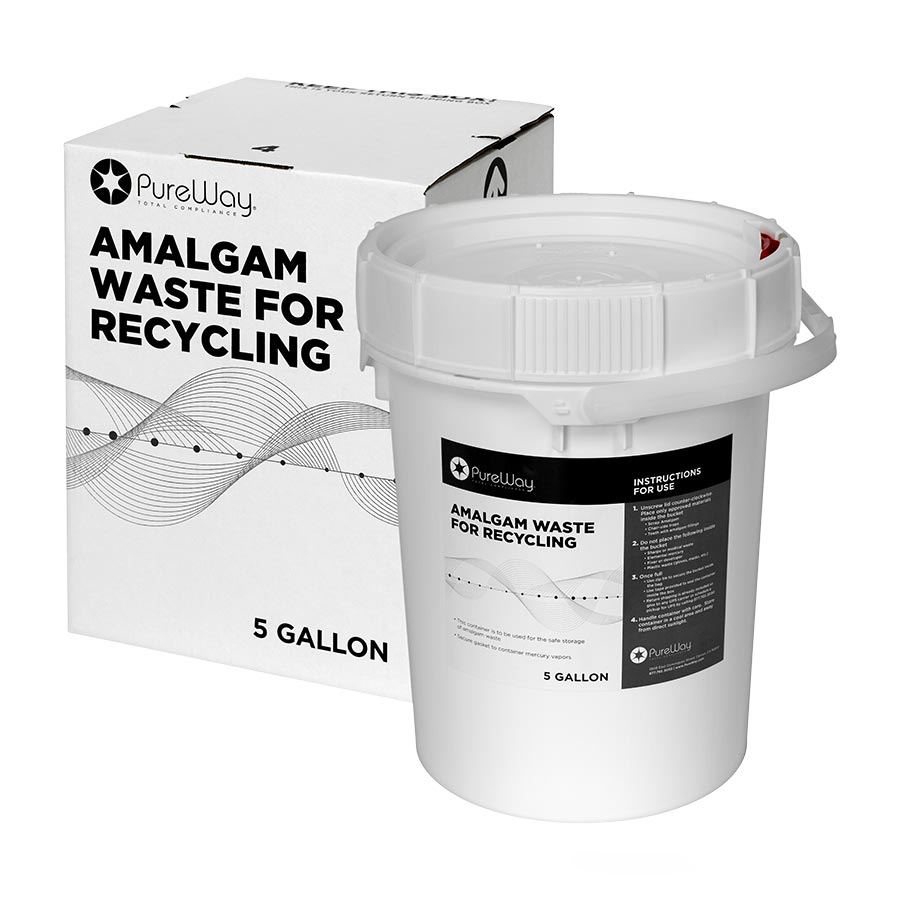 Eco II Amalgam Waste Recycling System, 5 Gal Bucket, 1/Pk thumbnail 2