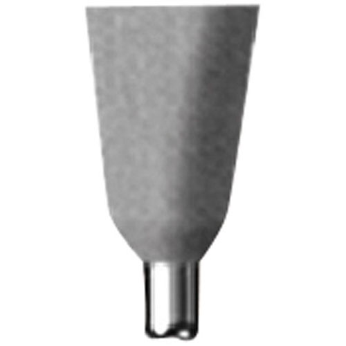 Rubberized Abrasive Cone - Bullet 1-1/2" x 1" - Green Med S/C thumbnail 2