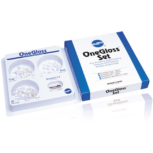 OneGloss Disposable Aluminum Oxide Silicon Polishers, CA, Set, 1/Pk, 0180 product image