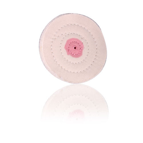 Muslin Buff 3" X 30 Ply Pack of 12 - Muslin Buff 3" X 30 Ply Pack of 12 - Image 1