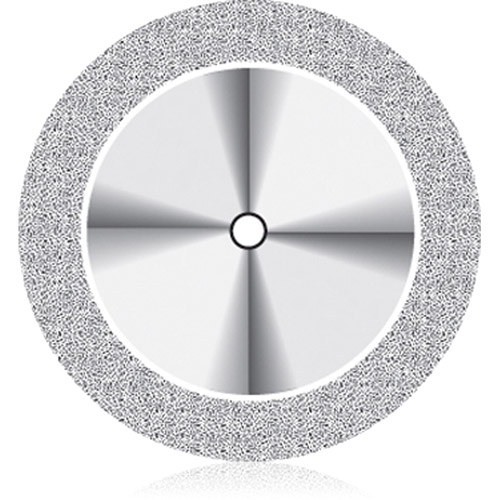 NTI Diamond Disc Double Sided Handpiece D354-220 22 mm Ea thumbnail 3