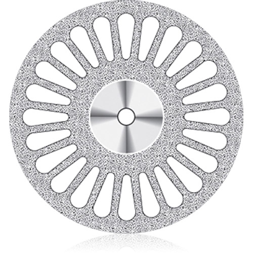 NTI Diamond Disc Double Sided Handpiece D405-220C 20 mm Ea thumbnail 4