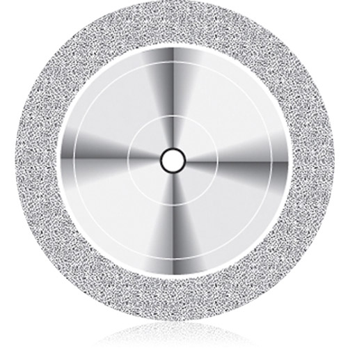 NTI Superflex Diamond Disc, HP, Double-Sided, # 911HF, 22 mm, Medium, Gray, 1/Pk, D911HF-220 thumbnail 4