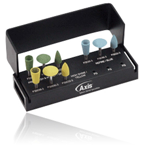 CeraGlaze Ultimate Intra-Oral Porcelain Adjusting and Polishing Logic Set, RA, 1/Pk, LS-506 thumbnail 5