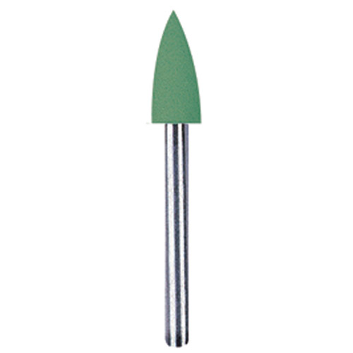 NTI Silicone Polishers, FG, Flame, # 060, 6 mm, Universal, Green, 10/Pk, P0153-031 thumbnail 6