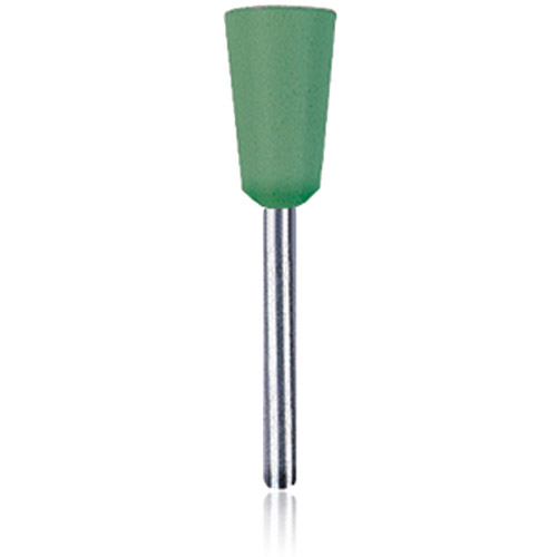 #P0155 Green NTI Polisher Inverted Cone FG Shank Pack of 10 thumbnail 2