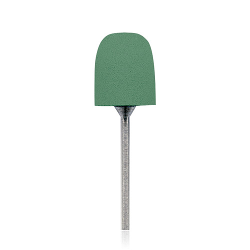 NTI Acrylic Polishers, HP, Round End Taper, # 150, 15 mm, Coarse, Green, 6/Pk, P0672 thumbnail 4