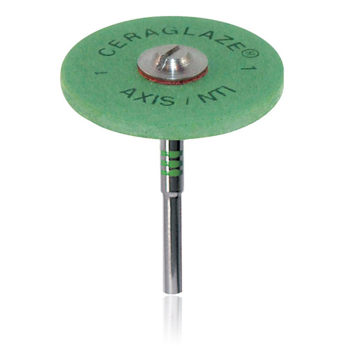 CeraGlaze Polishers, Pre-Polishing, HP, Large Wheel, 25 mm, Coarse, Green, 1/Pk, P301 thumbnail 8