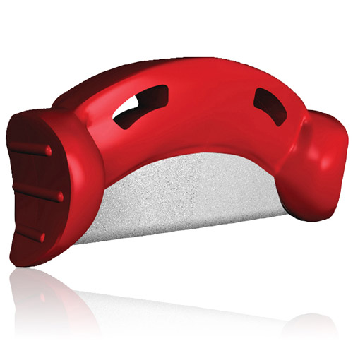 Qwikstrip, Serrated, Double Sided, Fine, Red, 10/Pack, QSDS-F thumbnail 5