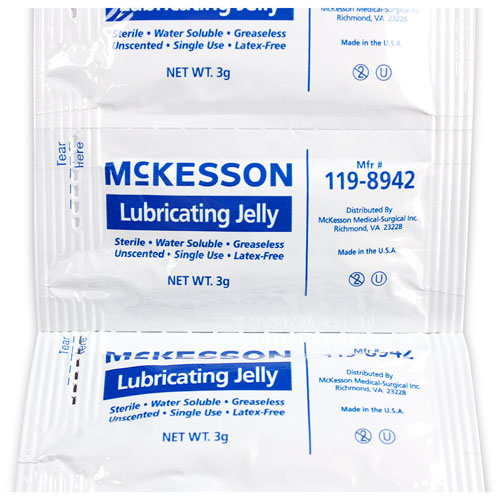 Lubricating Jelly Packets 3gm 144/Box product image